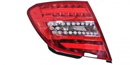 Zadné svetlo (Kombi), komplet, Originál - Mercedes Benz W204 (1/2011-) Ľavé