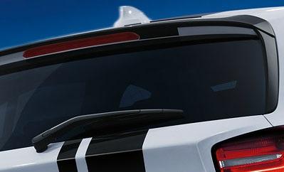 Lišty zadného okna M Perfomance bočné matné čierne - BMW F20 F21