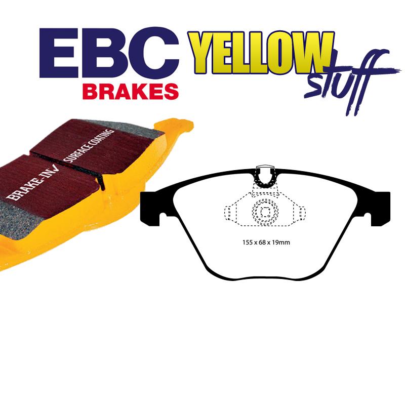 Brzdové platničky EBC Yellowstuff predné (20d, 20i, 25d, 25i, 25xi, 30d, 30i, 35i, 30xd, 30xi, 40d,