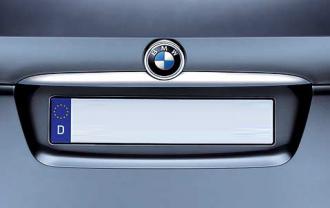 Lišta osvetlenia ŠPZ s mikrospínačom BMW E53