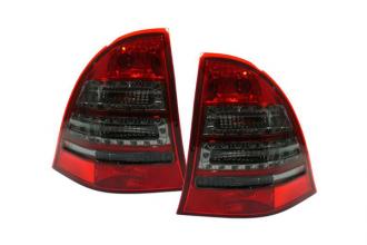 Zadné LED svetlá Mercedes W203 Kombi červeno- čierne
