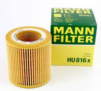 Olejový filter Mann BMW Z4  2.5i, 2.5si, 3.0si HU816X