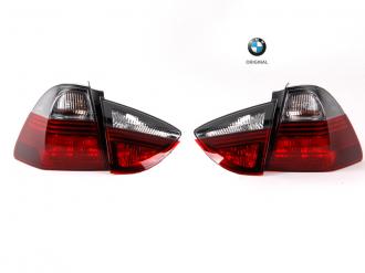 Zadné dymové svetlá M paket BMW E91 - blackline