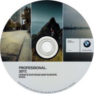 Originál BMW MAPY Európa 2019 CCC